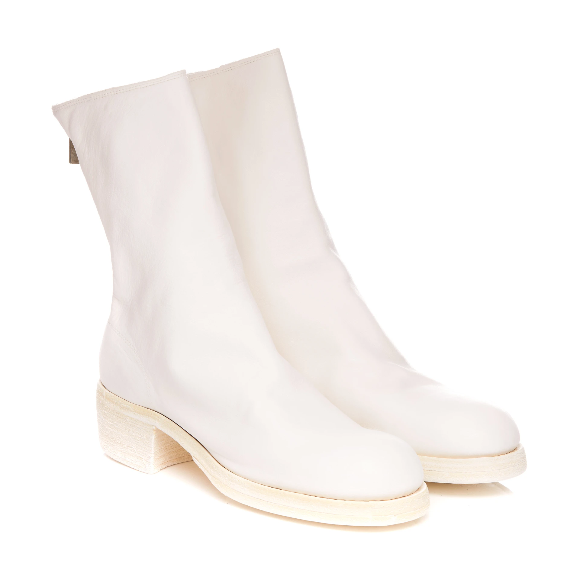 商品guidi|guidi 女士靴子 788ZSOFTCO00T-2 白色,价格¥3495,第5张图片详细描述
