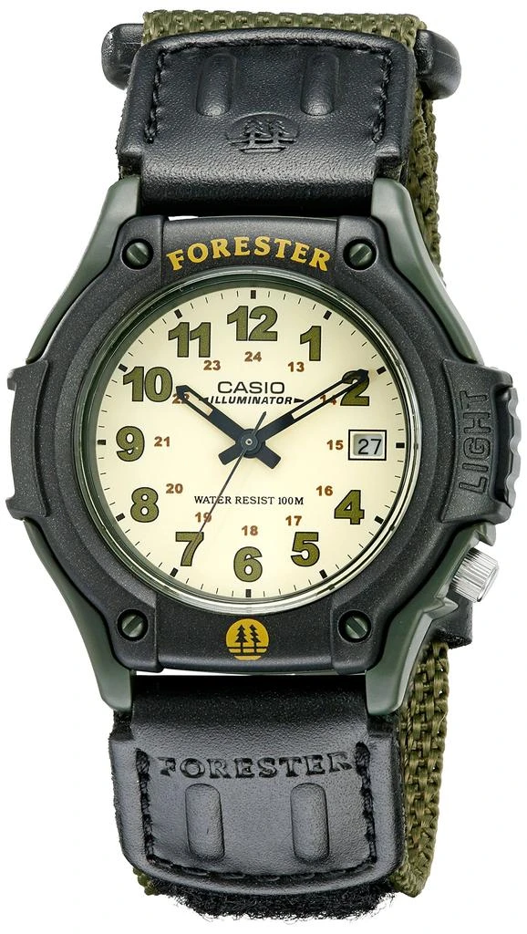商品Casio|卡西欧 Forester 复古森林人 日期显示 防水石英手表FT500WC-3BVCF,价格¥214,第1张图片