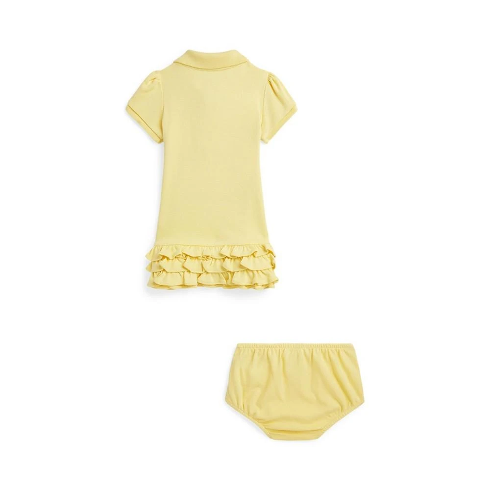 商品Ralph Lauren|Baby Girls Soft Cotton Polo Dress,价格¥206,第2张图片详细描述