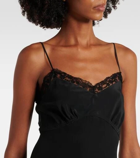 商品Simone Rocha|Lace-trimmed slip dress,价格¥4317,第4张图片详细描述