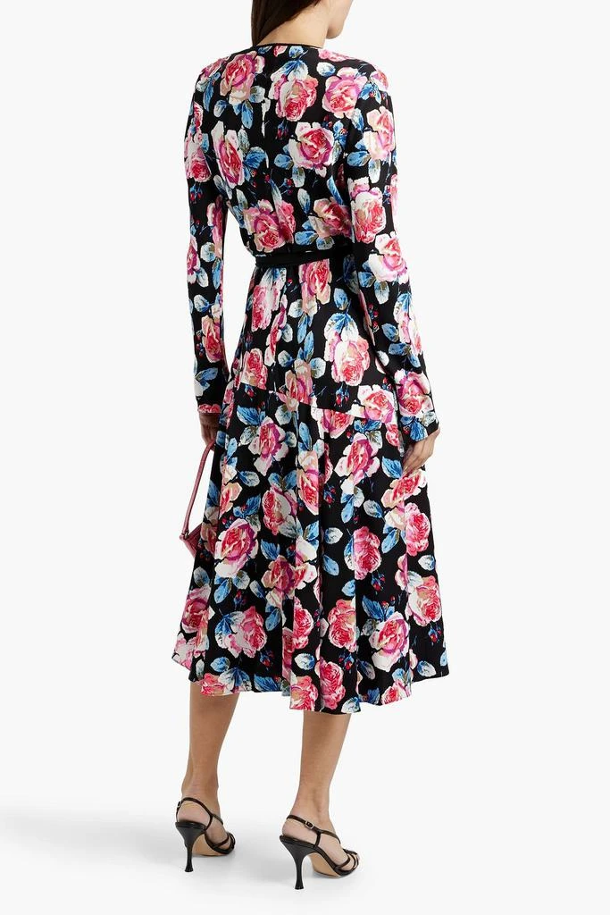 商品Diane von Furstenberg|Anika floral-print EcoVero™-blend jersey midi wrap dress,价格¥1408,第3张图片详细描述