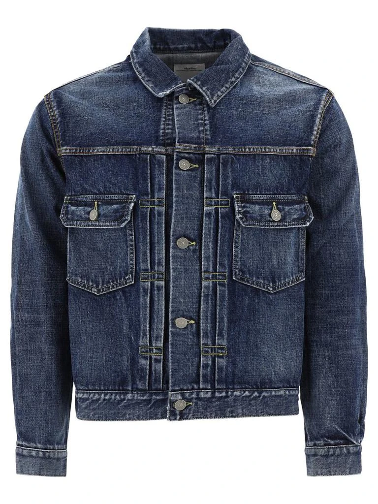 商品VisVim|"SS 101" denim jacket,价格¥4302,第1张图片