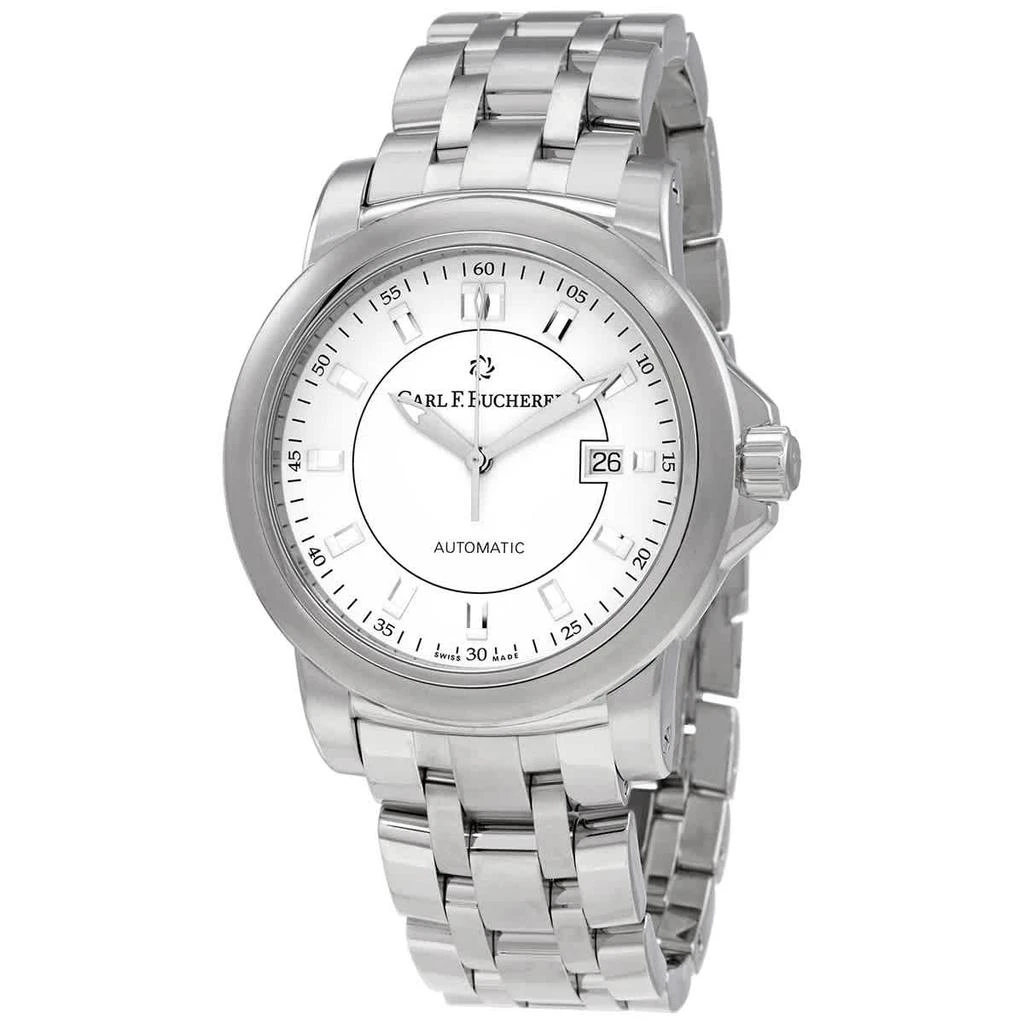 商品Carl F. Bucherer|Patravi Autodate Automatic White Dial Men's Watch 00.10636.08.23.21,价格¥17642,第1张图片