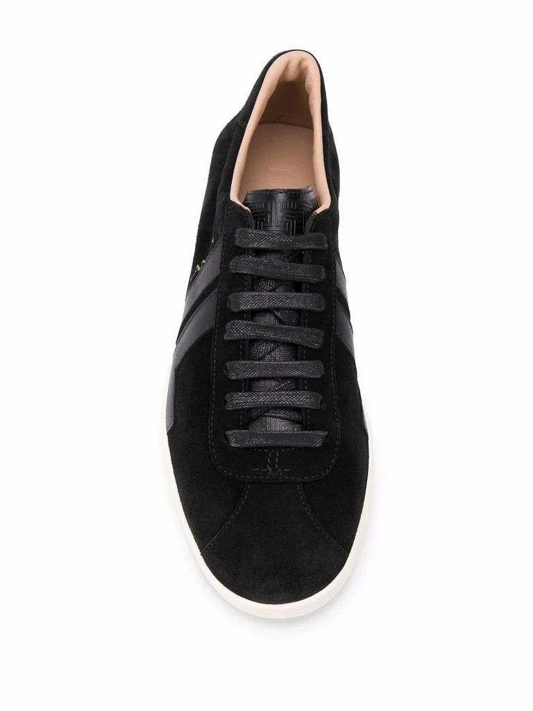 商品Lanvin|Lanvin women's black leather sneakers,价格¥3252,第4张图片详细描述