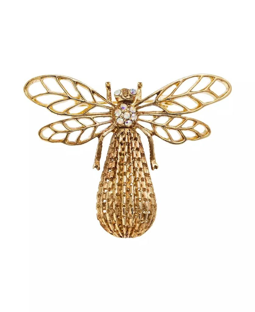 商品2028|Crystal Filigree Bee Pin,价格¥360,第1张图片