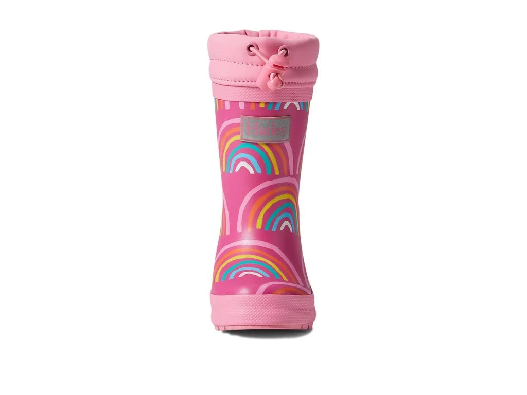 商品Hatley|Rainy Rainbows Sherpa Lined Rain Boots (Toddler/Little Kid/Big Kid),价格¥195,第2张图片详细描述