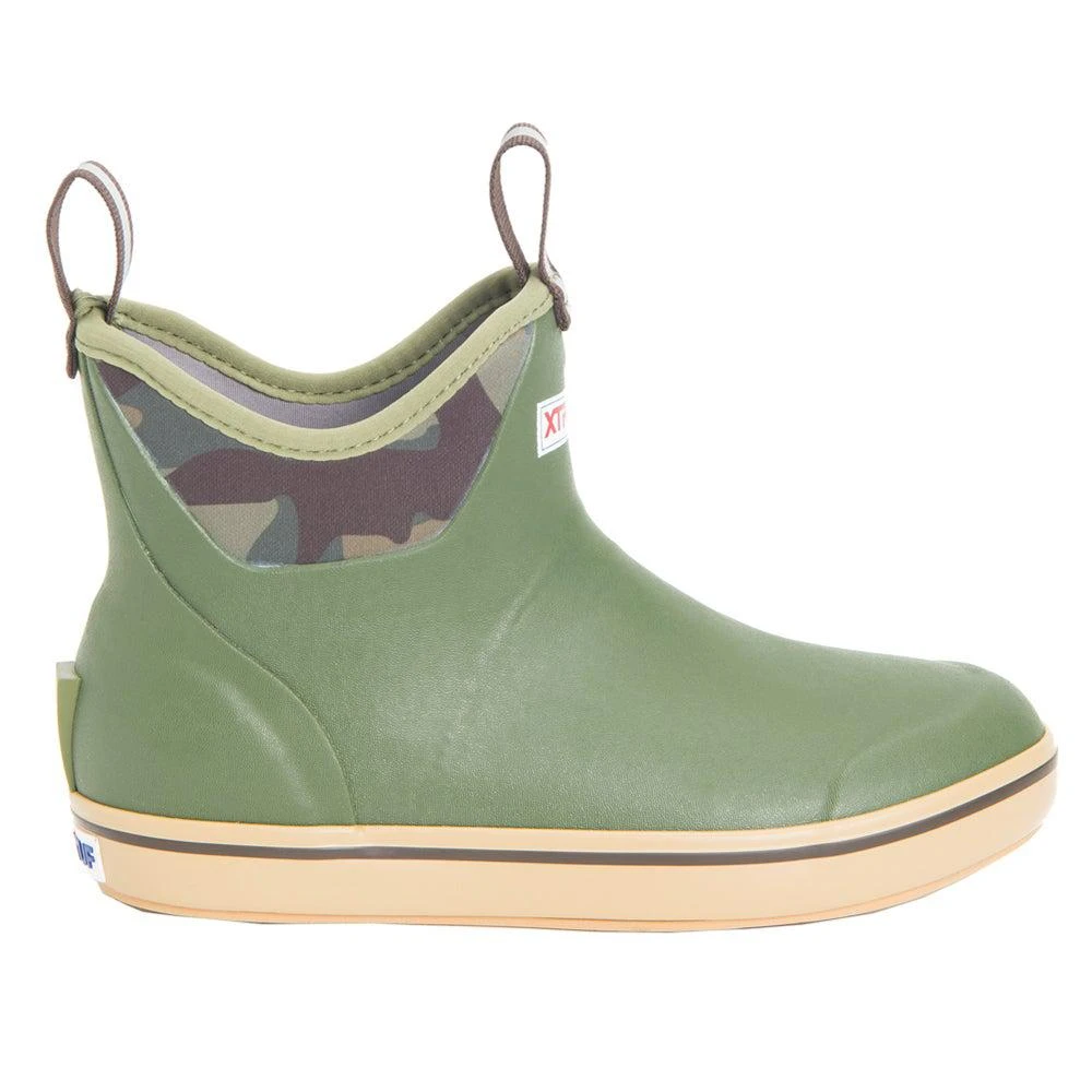 商品Xtratuf|Ankle Deck 6 inch Waterproof Pull On Boots,价格¥628,第1张图片