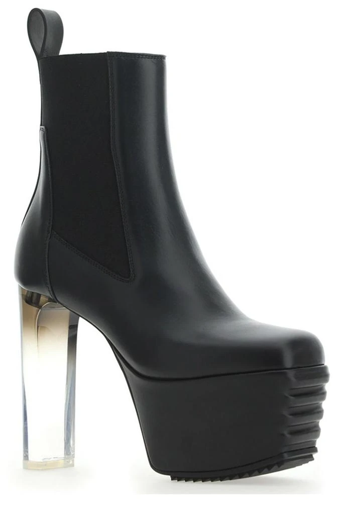 商品Rick Owens|Rick Owens Grilled Platform Ankle Boots,价格¥7602,第1张图片