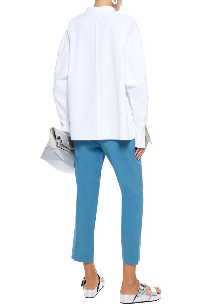 商品Chloé|Cropped wool-blend straight-leg pants,价格¥2119,第3张图片详细描述
