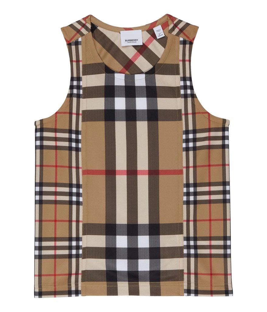商品Burberry|Martie Check Vest (Toddler/Little Kids/Big Kids),价格¥601,第1张图片