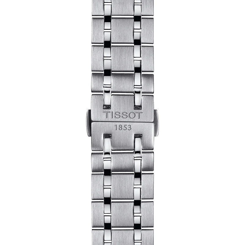 商品Tissot|【预售4周】 天梭  杜鲁尔系列精钢表壳表链蓝盘男士自动机械腕表  42毫米,价格¥5685,第4张图片详细描述