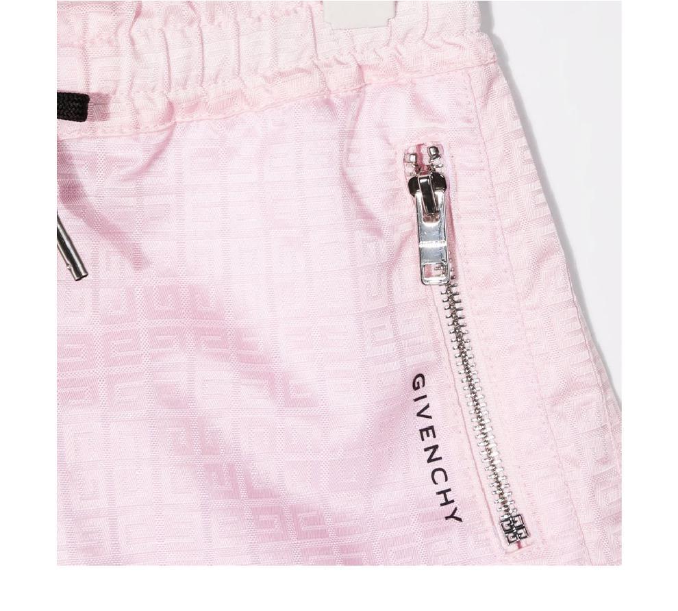 商品Givenchy|大童款 经典logo抽绳粉色短裤【香港仓极速发货】,价格¥2097,第7张图片详细描述
