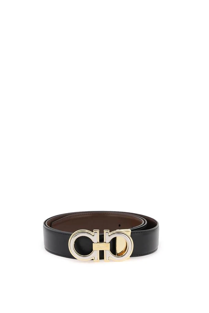 商品Salvatore Ferragamo|reversible gancini buckle belt,价格¥1443,第1张图片