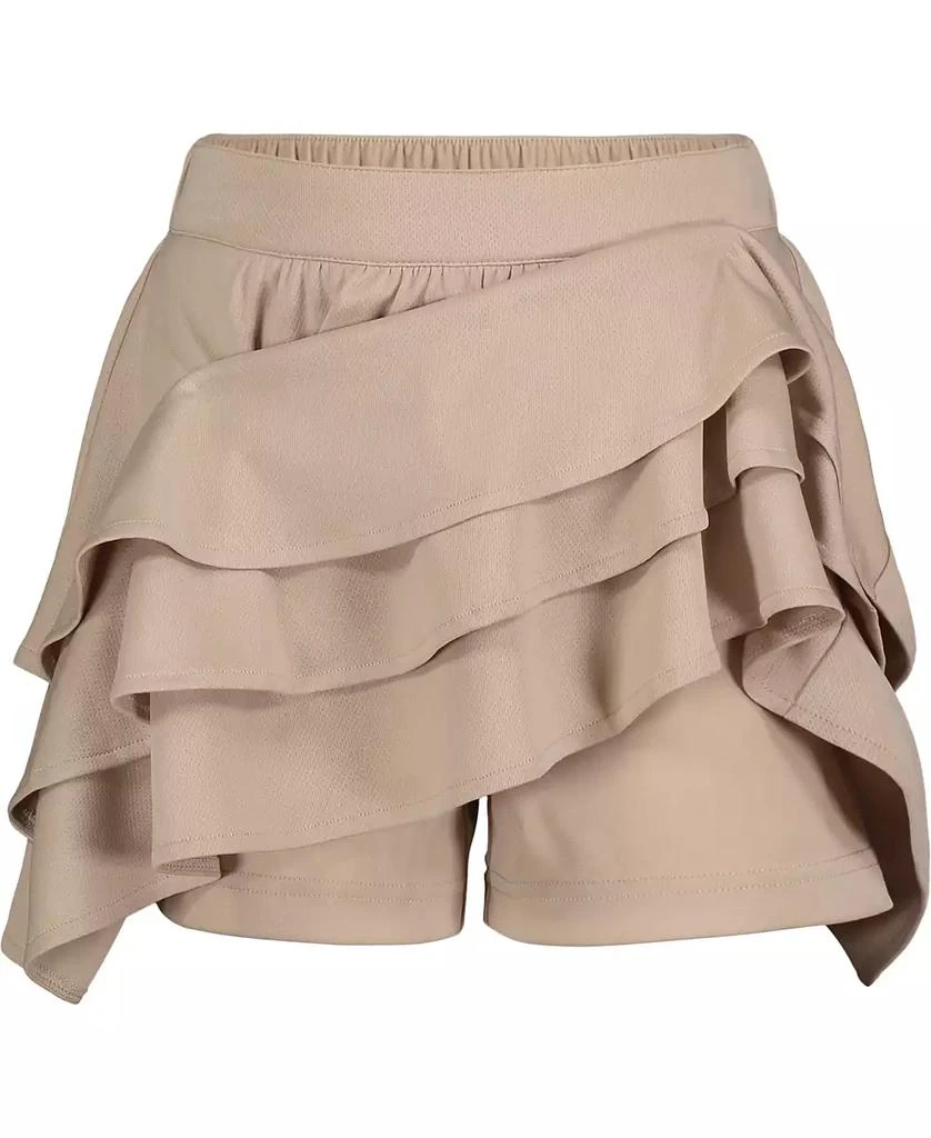 商品Nautica|Big Girls Uniform Pindot Mesh Ruffle Scooter Skorts,价格¥169,第3张图片详细描述