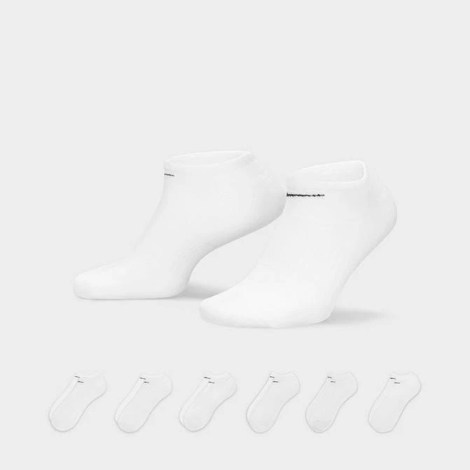 商品NIKE|Nike Everyday Cushioned Training No-Show Socks (6-Pack),价格¥178,第1张图片