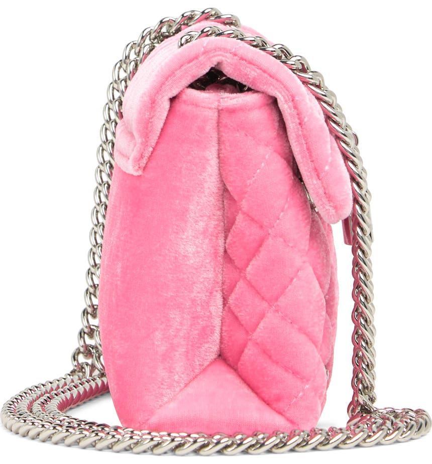 商品Kurt Geiger|Mini Braxton Velvet Shoulder Bag,价格¥595,第6张图片详细描述