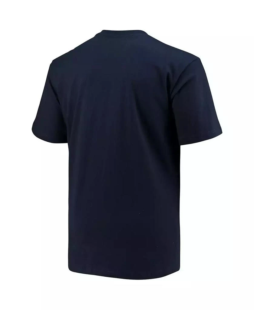 商品CHAMPION|Men's Navy North Carolina Tar Heels Big and Tall Arch Team Logo T-shirt,价格¥225,第3张图片详细描述