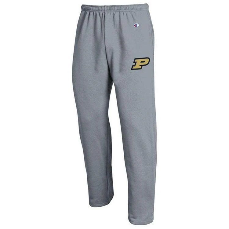 商品CHAMPION|Men's Purdue Boilermakers Powerblend Open Bottom Sweatpants,价格¥262,第1张图片