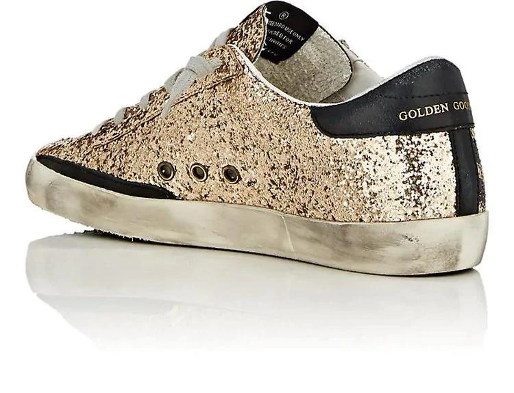 商品Golden Goose|Superstar Glitter Flag Sneakers,价格¥1926,第3张图片详细描述