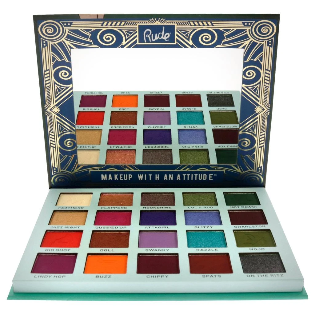 商品Rude Cosmetics|The Roaring 20s Eyeshadow Palette - Reckless by  for Women - 1.06 oz Eye Shadow,价格¥178,第2张图片详细描述