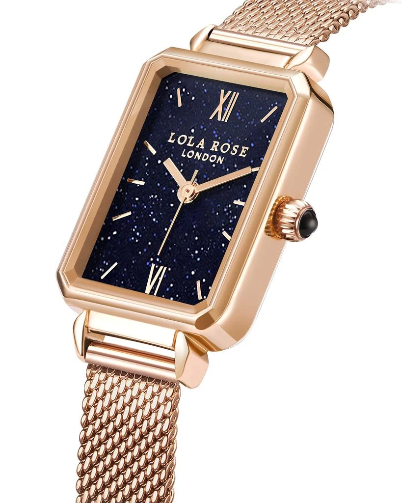 商品Lola Rose|Lola Rose Classy Watches for Women, Women's Wrist Watch with Rose Gold Stainless Steel Band, Womens Watch with Green Dial, Watch for Ladies Gift,价格¥1063-¥1200,第2张图片详细描述