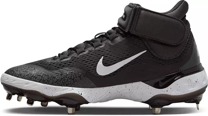 商品NIKE|Nike Men's Alpha Huarache Elite 4 Mid Metal Baseball Cleats,价格¥825,第4张图片详细描述