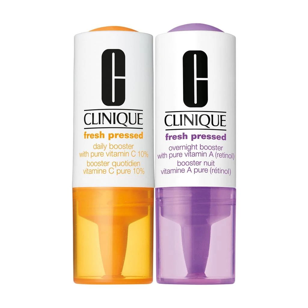商品Clinique|Fresh Pressed Clinical Daily Overnight Boosters Vitamins C and A,价格¥343,第1张图片