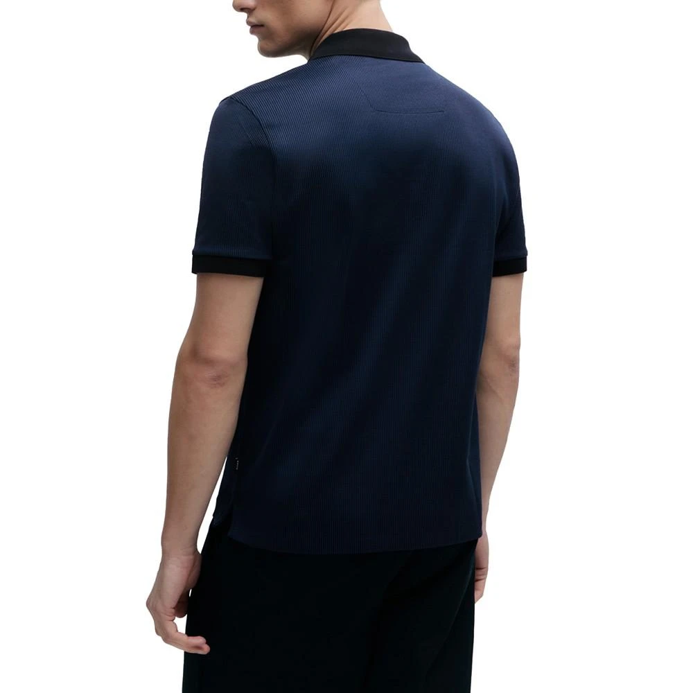 商品Hugo Boss|Men's Structured Polo Shirt,价格¥957,第2张图片详细描述