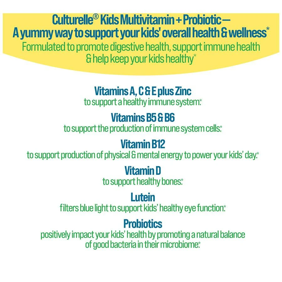 Kids Multivitamin + Probiotic Gummies, Digestive + Immune Support Peach-Orange & Mixed Berry Flavor 商品