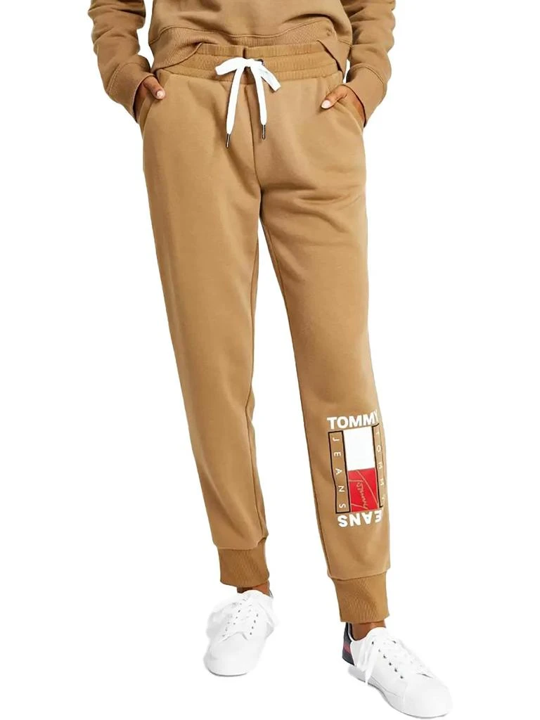 商品Tommy Jeans|Womens Fleece Sweatpants Jogger Pants,价格¥272,第3张图片详细描述