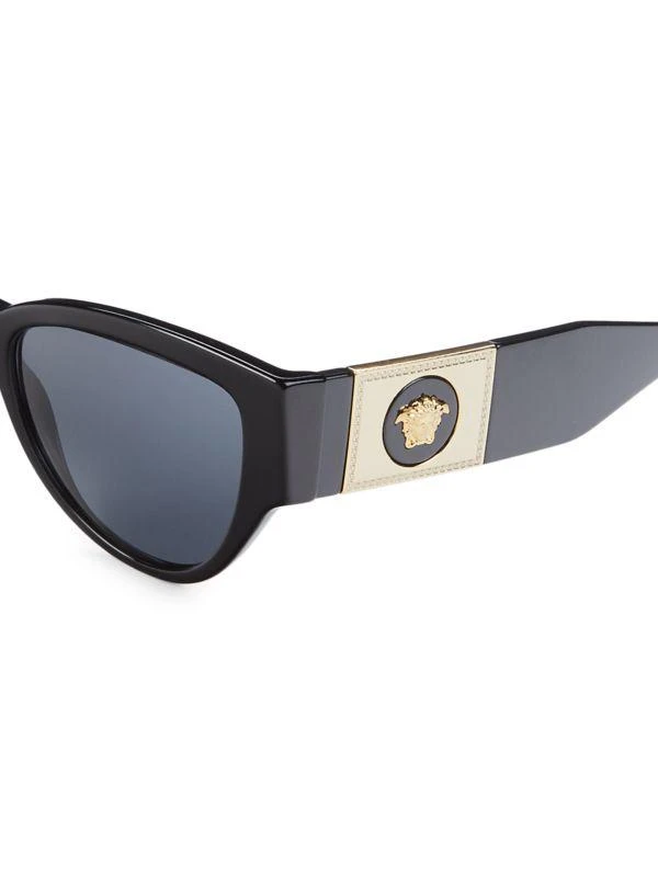 商品Versace|55MM Cat Eye Sunglasses,价格¥750,第3张图片详细描述