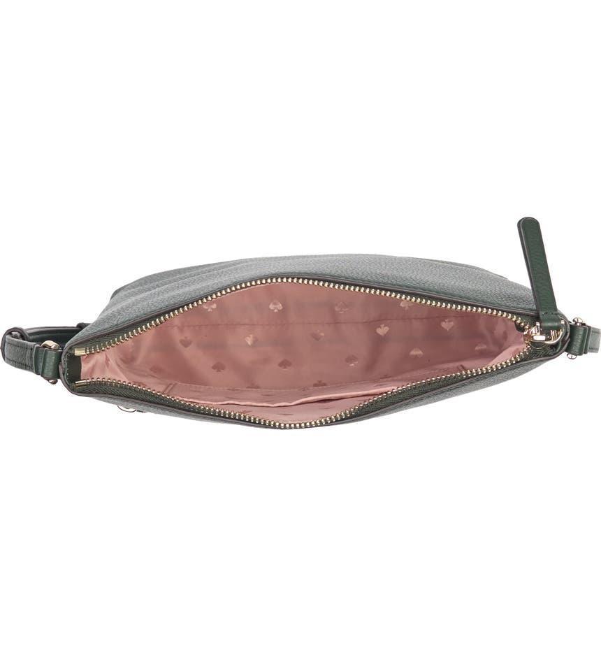 商品Kate Spade|jackson top zip leather crossbody bag,价格¥929,第7张图片详细描述