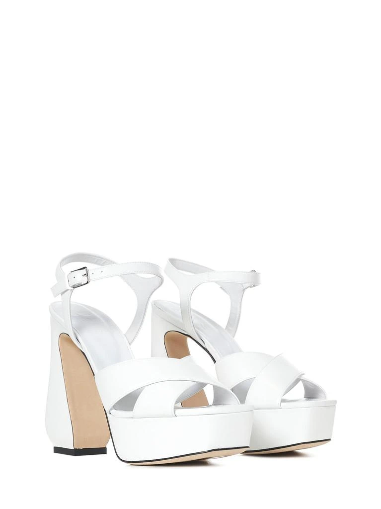 商品SI ROSSI|SI ROSSI Sandals White,价格¥5530,第2张图片详细描述