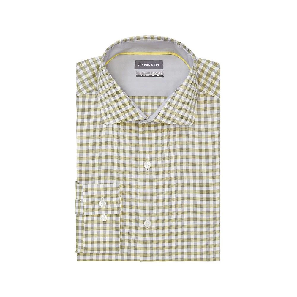 商品Van Heusen|Men's Slim-Fit Never-Tuck Dress Shirt,价格¥156,第3张图片详细描述