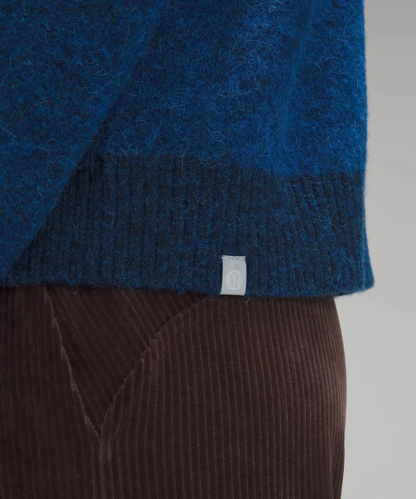 Alpaca Wool-Blend Knit Bomber Jacket 商品