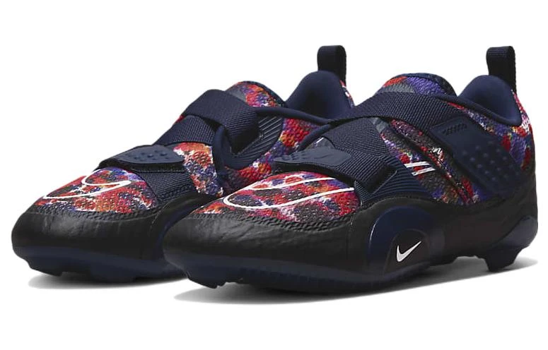 商品[国内直发] NIKE|[预售3天]SuperRep Cycle 2 Next Nature 织物 减震防滑耐磨包裹性 低帮 骑行鞋 女款 紫红蓝,价格¥616,第4张图片详细描述