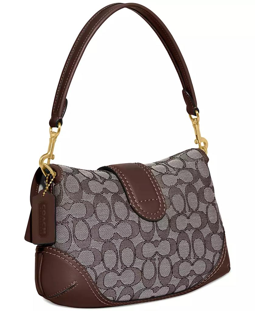 極美品 Coach Soho Brown Shoulder Hand Bag COACH Soho Brown Leather Medium Hobo Shoulder Handbag
