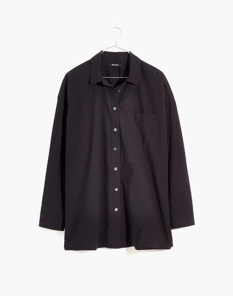 商品Madewell|The Signature Poplin Oversized Shirt,价格¥319,第5张图片详细描述