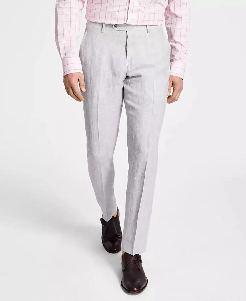 商品Tommy Hilfiger|Men's Modern Fit Flex Stretch Linen Suit Pants,价格¥323,第1张图片