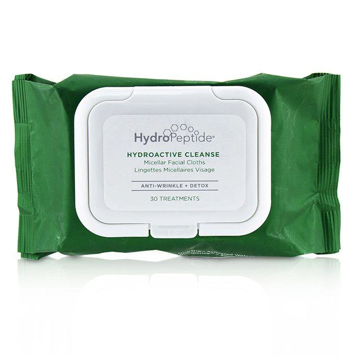 商品HydroPeptide|HydroPeptide 水活化面部清洁卸妆 30wipes,价格¥172,第1张图片