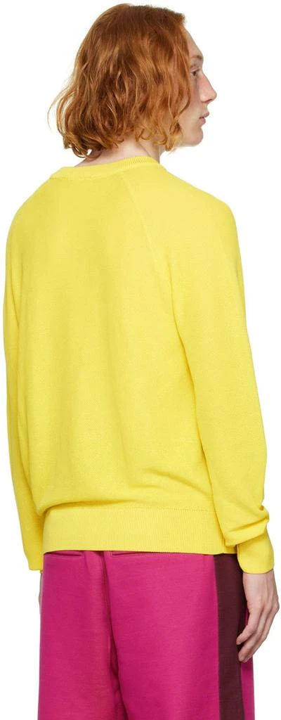 商品AMI|Yellow Cotton Sweater,价格¥476,第3张图片详细描述