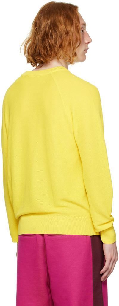 商品AMI|Yellow Cotton Sweater,价格¥1928,第5张图片详细描述