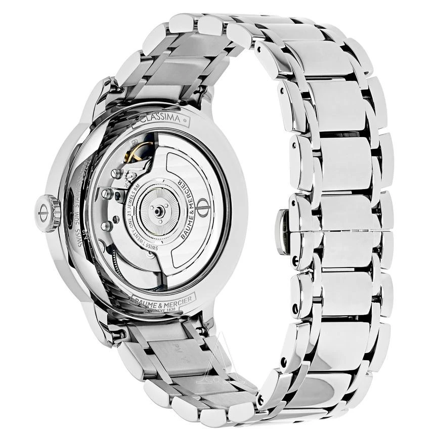 商品Baume and Mercier|名仕典雅珍珠母贝镶钻瑞士自动机械女表特卖,价格¥12157,第2张图片详细描述