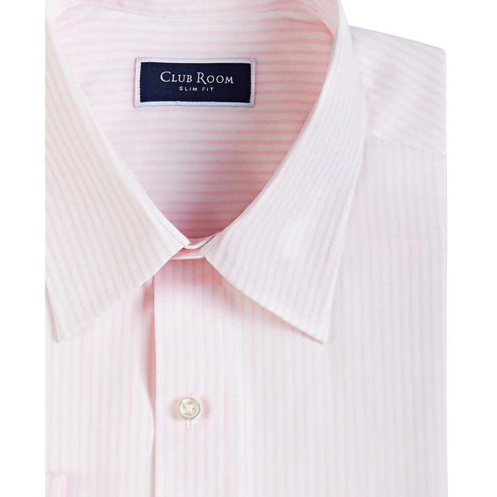 商品Club Room|Men's Slim Fit Striped Dress Shirt, Created for Macy's,价格¥111,第3张图片详细描述