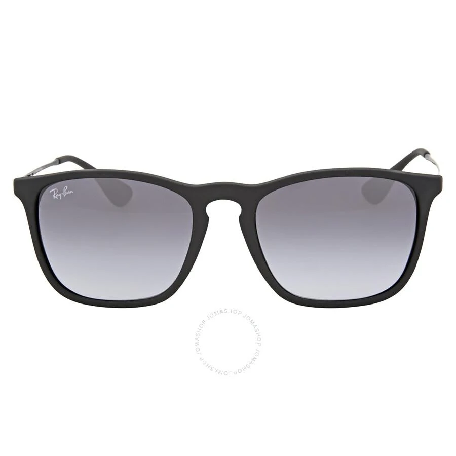 商品Ray-Ban|Chris Grey Gradient Square Unisex Sunglasses RB4187 622/8G 54,价格¥847,第1张图片