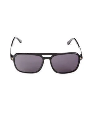 商品Tom Ford|59MM Rectangle Sunglasses,价格¥1475,第1张图片