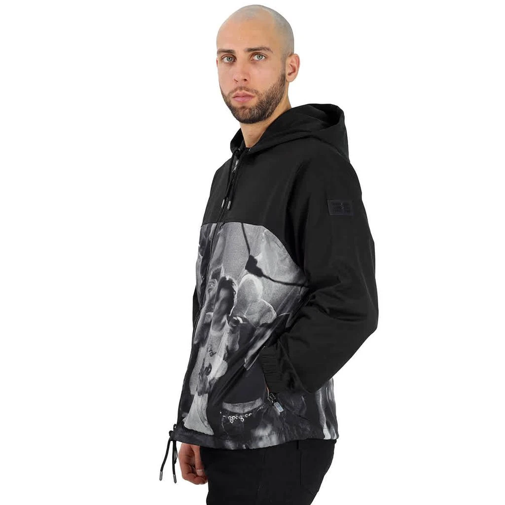 商品Burberry|Men's Rave Print Nylon Hooded Jacket,价格¥2446,第2张图片详细描述