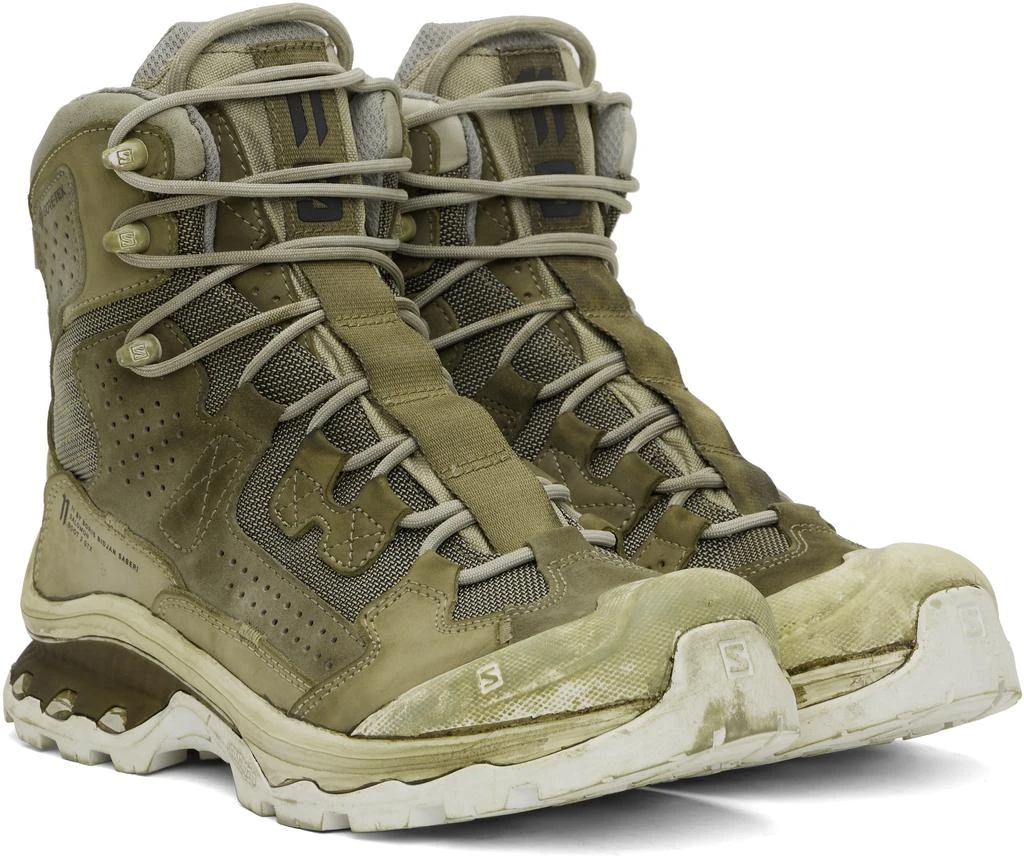 商品11 by Boris Bidjan Saberi|Khaki Salomon Edition 2 GTX Boots,价格¥3119,第4张图片详细描述