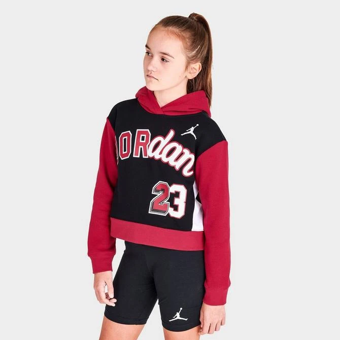 商品Jordan|Girls' Jordan You Can Play Boxy Hoodie,价格¥113,第3张图片详细描述