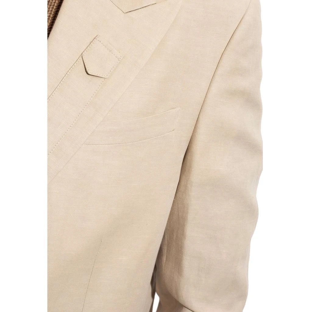 商品Fendi|Fendi Cotton And Linen Blazer,价格¥10205,第4张图片详细描述